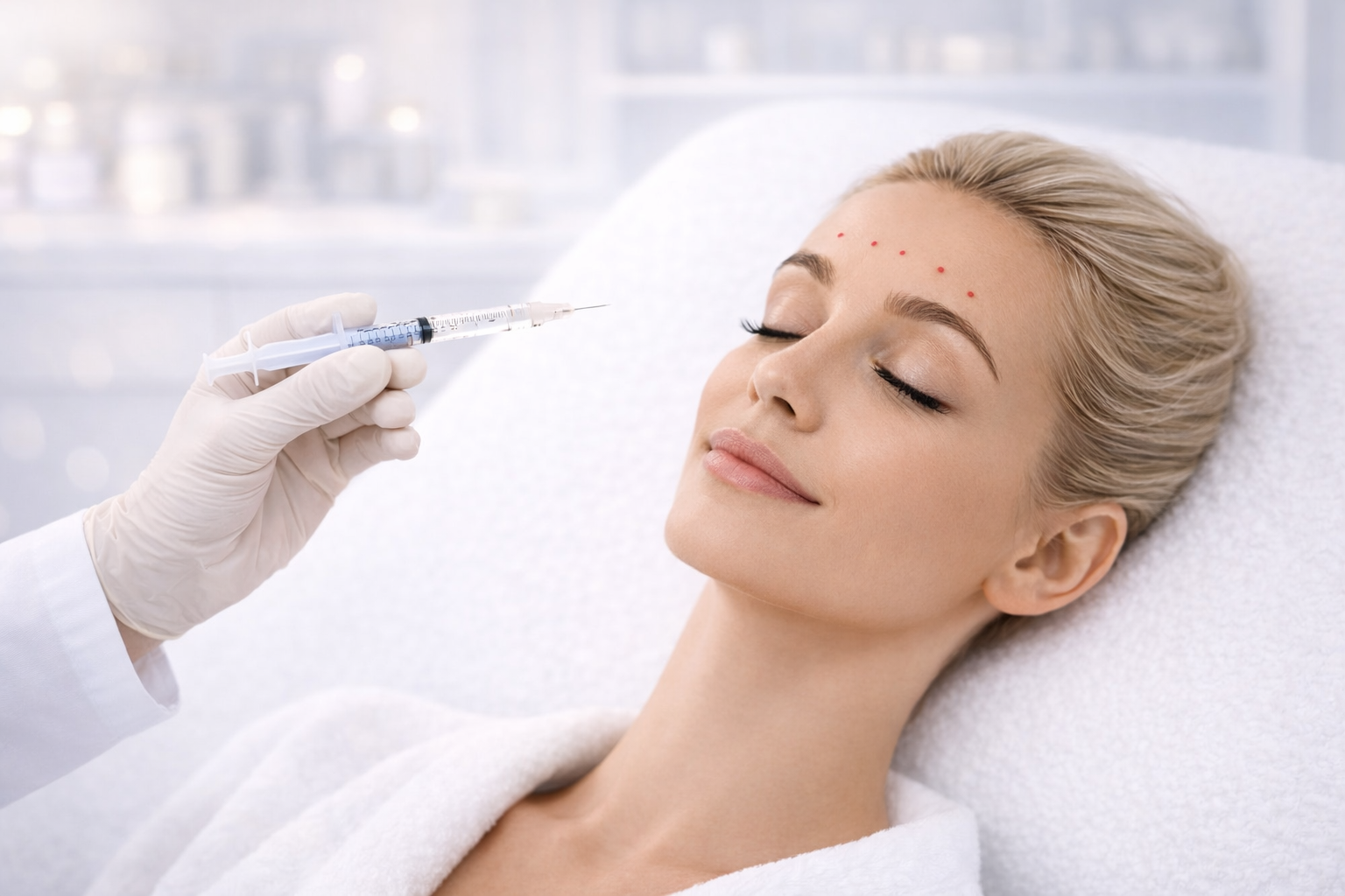 REDUKCJA ZMARSZCZEK TOKSYNĄ BOTULINOWĄ (BOTOX)